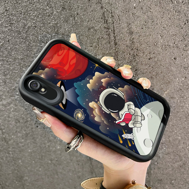 Casing Hp Xiaomi Redmi 9A Redmi 9i Redmi 9T Redmi 9 Power Case casing pola astronot Kesing ponsel HP