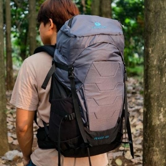 Tas Ransel Gunung - Carrier Camping Pria Wanita Greenforest 45L Maleo
