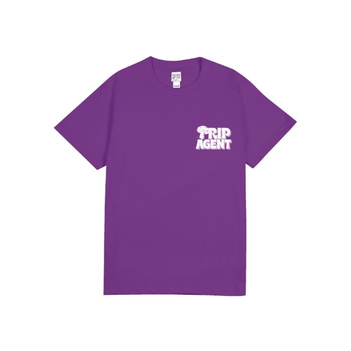 Public Culture - Trip Agent Tee - Purple