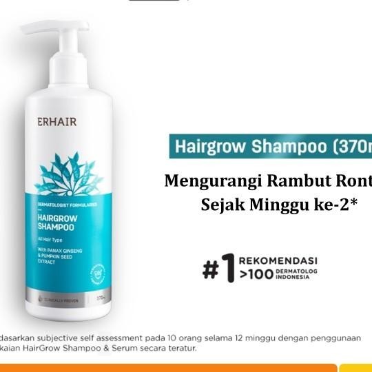 Erha Erhair Hairgrow Shampoo 370 Ml - Shampo Umbuh Rambut Rontok