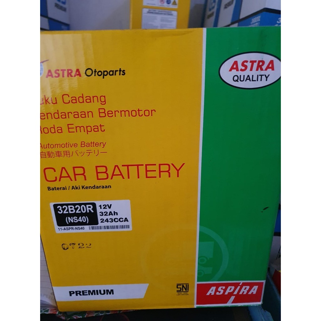 Aki Mobil Premium ASPR-NS70 Aspira