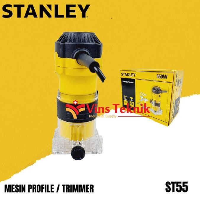 Mesin Profil Kayu Router Trimmer Stanley St55