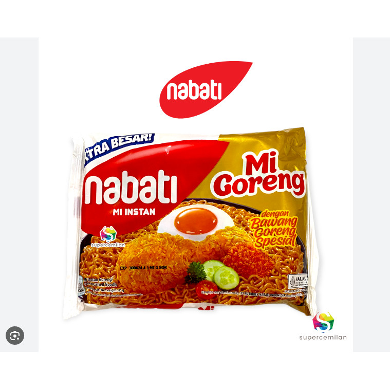 

Mie Richeese Nabati Mi Instan Goreng Original