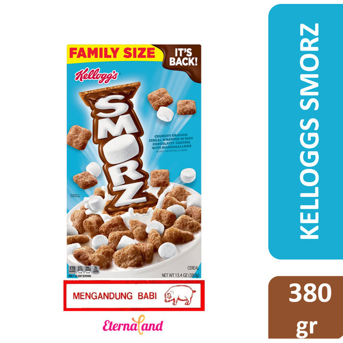 

Orea - Kelloggs Smorz Cereal Marshmallow - Sereal Impor Marshmallow Non Halal