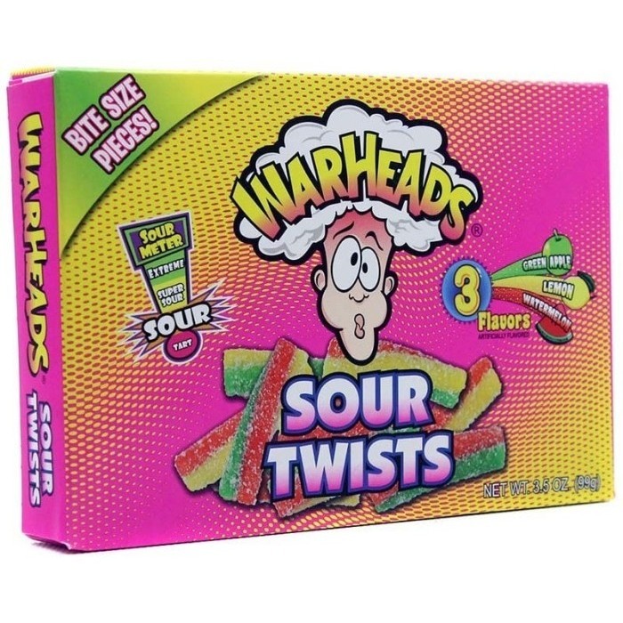 

Orea - Warheads Sour Twists 99G Permen Asem / Permen Asam