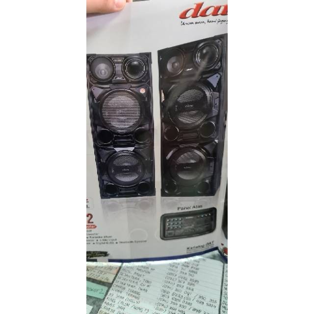 PROMO  Speaker Aktif Bluetooth DAT DS 122 (Khusus Kota Palembang)