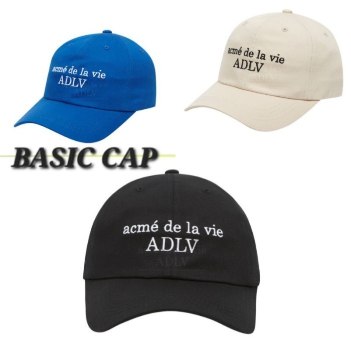 ADLV ACME DE LA VIE EMBOSSING PATCH BALL CAP TOPI