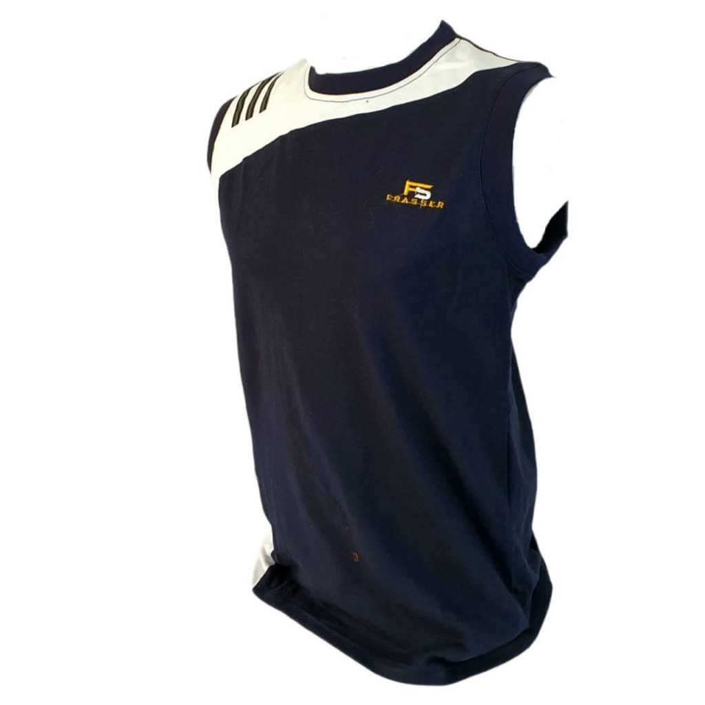 Kaos Singlet Kutungan Frasser Conquer 7727 Navy