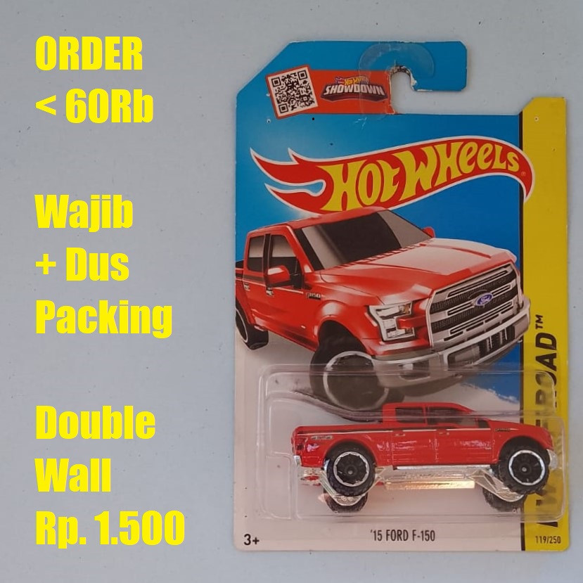 Hot Wheels '15 Ford F-150 Merah (2015)