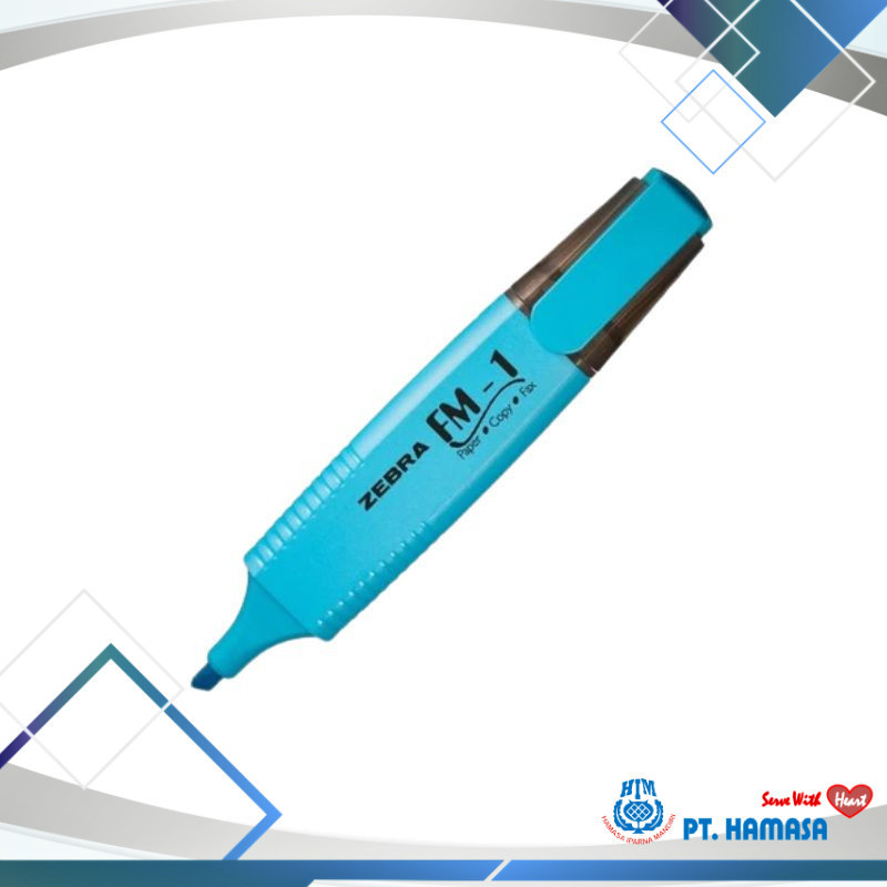 

Zebra Highlighter FM-1 Blue