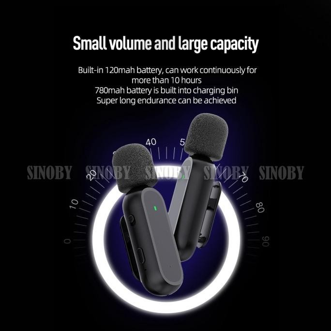 Wireless Microphone Costa True Dual (Tx) Clip On Mic With Monitoring