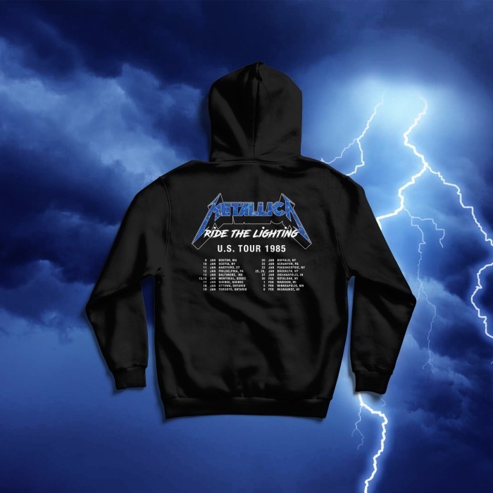Hoodie Metallica Ride The Lightning