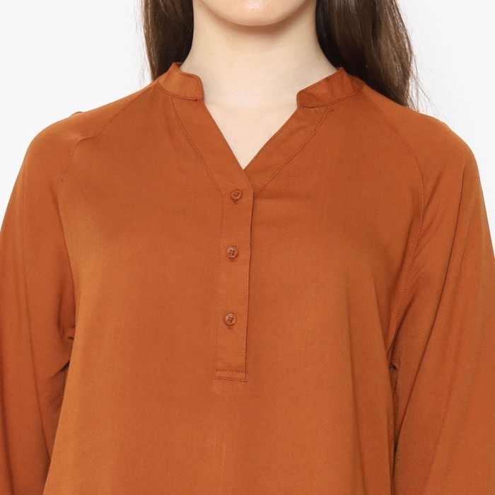 Rodeo - Blouse Wanita - Esther Blouse - Brown