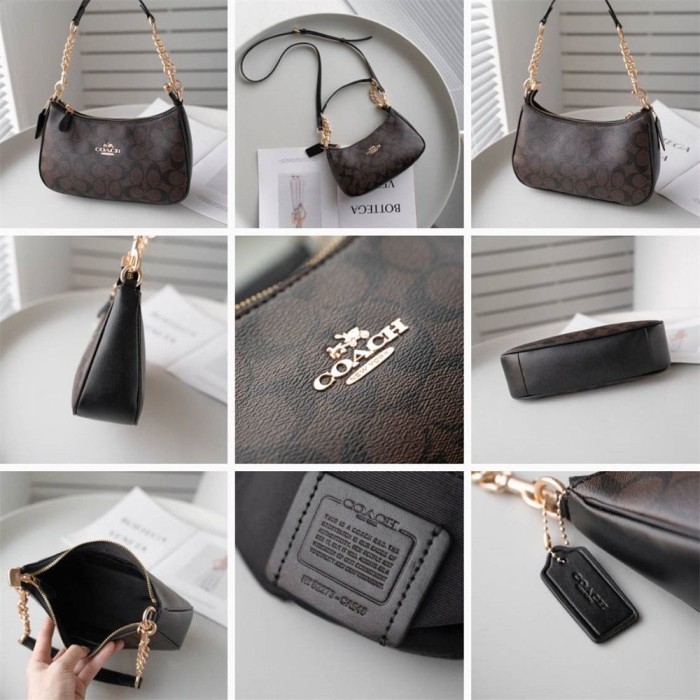 Tas Wanita Shoulder Bag Teri Shoulder Bag In Signature Canvas Ca548