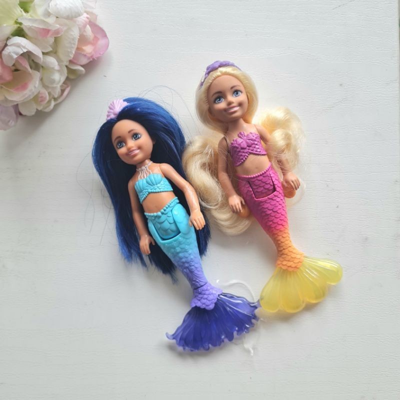 Boneka Barbie Chelsea mermaid Mattel