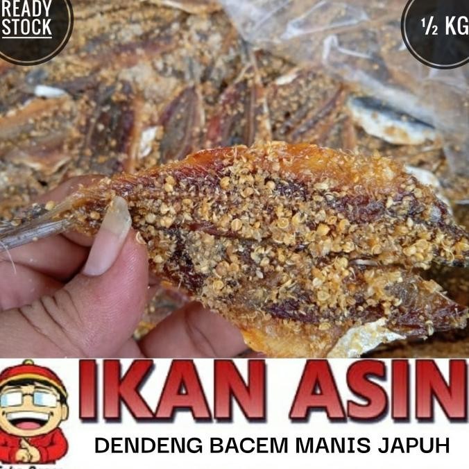 

Ikan Asin DENDENG BACEM MANIS 500 gr