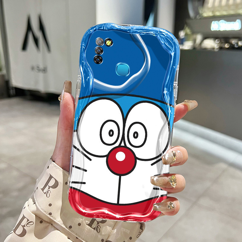 Casing Hp Infinix Smart 5 Case HP pelindung silikon lunak Casing ponsel motif Kesing Doraemon Softca