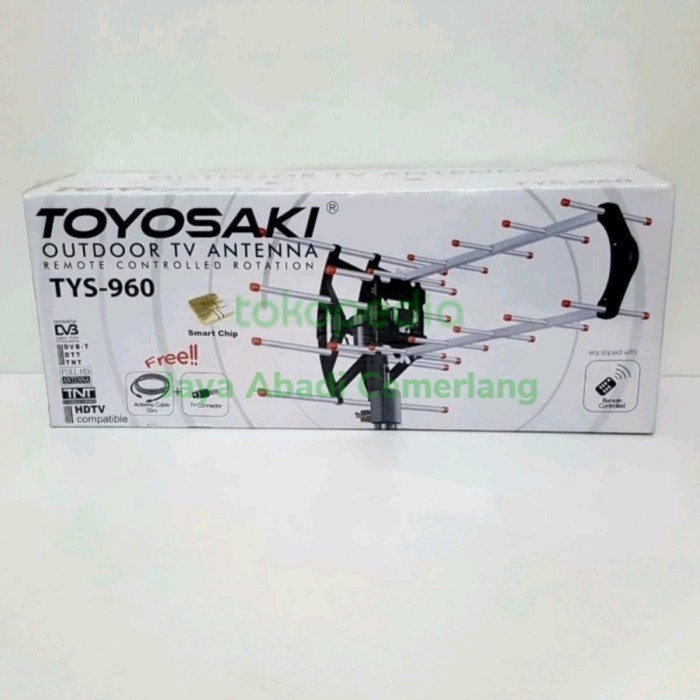 SALE TERBATAS Antena TV Digital Remote Outdoor Toyosaki TYS-960