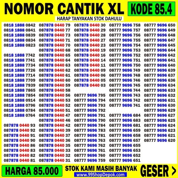 Nomer Cantik Xl Abab - Nomor Cantik Xl Abab