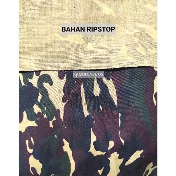 Baru Bahan Kain Loreng Banser Nasional -Bahan Ripstop Termurah