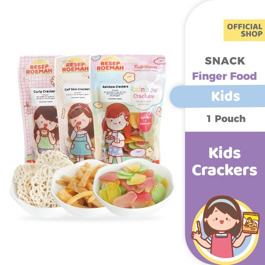 

RR Kids Crackers / Kerupuk Sehat Untuk Anak / Kids / No MSG