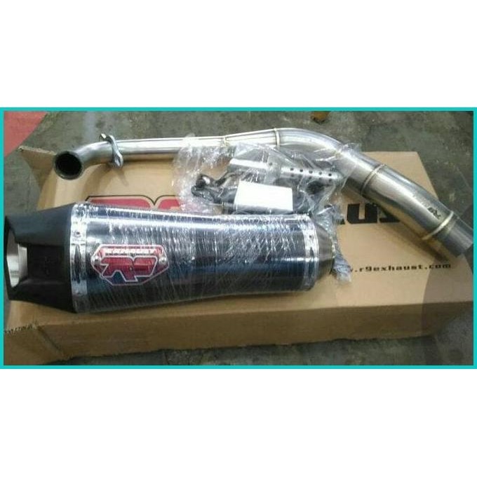 knalpot r9 alpha vario 125 dan vario 150 / r9 alpha series vario 125 1