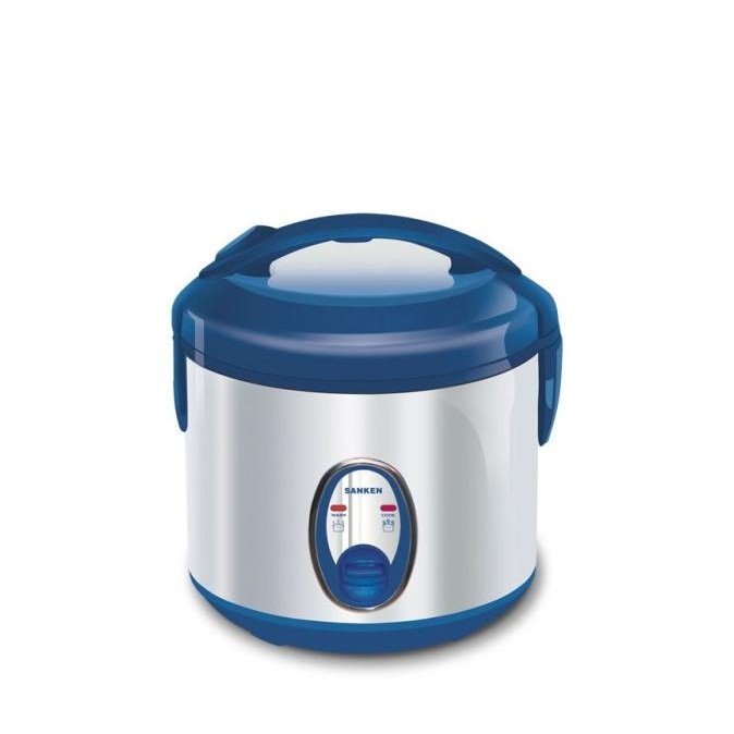 Sanken Rice Cooker Mini 1Liter Stainless Steel Magic Com Mejikom Kecil P67M