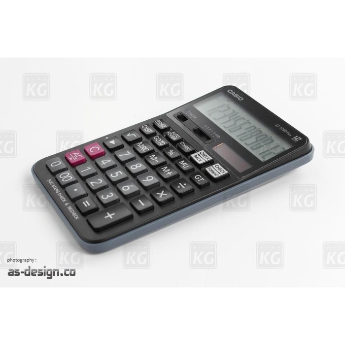 

Kalkulator Casio Jj 120D Plus Orinal - 12 Dit - Check And Correct