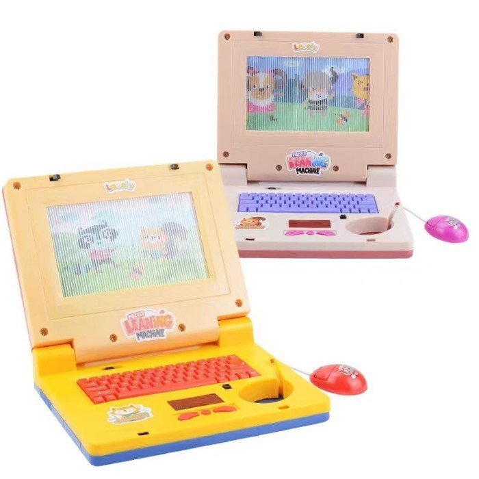 

Laptop With Music Pretend Play Mainan Computer Anak Musik&Lampu