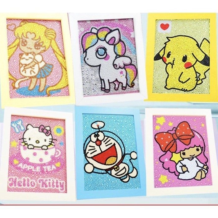 

Diy Diamond Painting 5D Theme Prakarya Anak