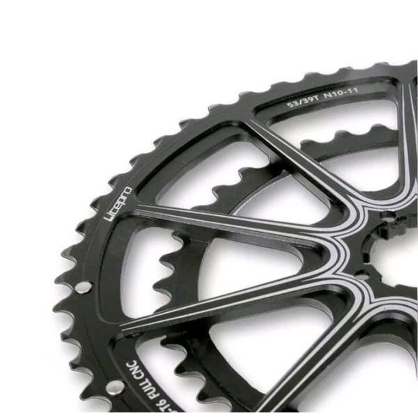 Crankset Litepro Edge Aio Hollow Double Chainring