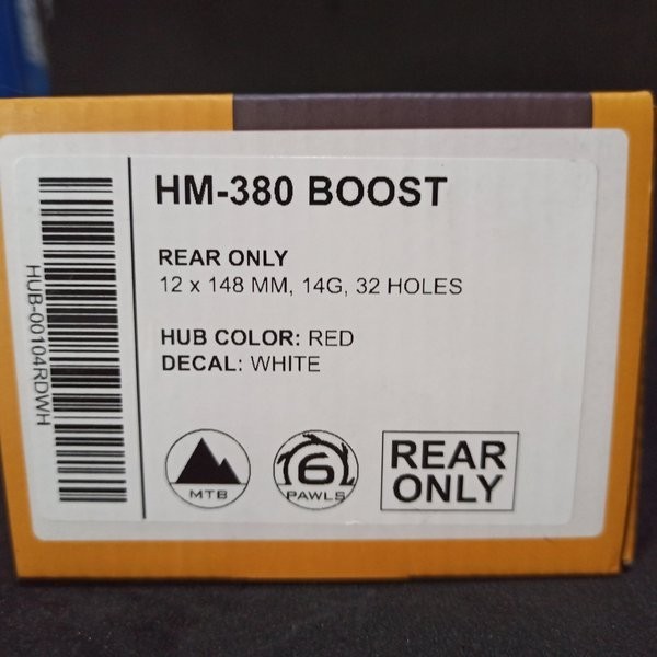 Freehub Hub Belakang Strummer Hm 380 Boost Ta 12 X 148 Mm Merah