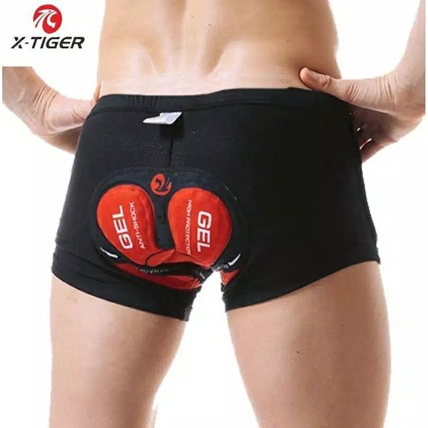 Celana Sepeda X Tiger Inner Pants Bike Cycling 5D Not 3D Celana Dalam Sepeda