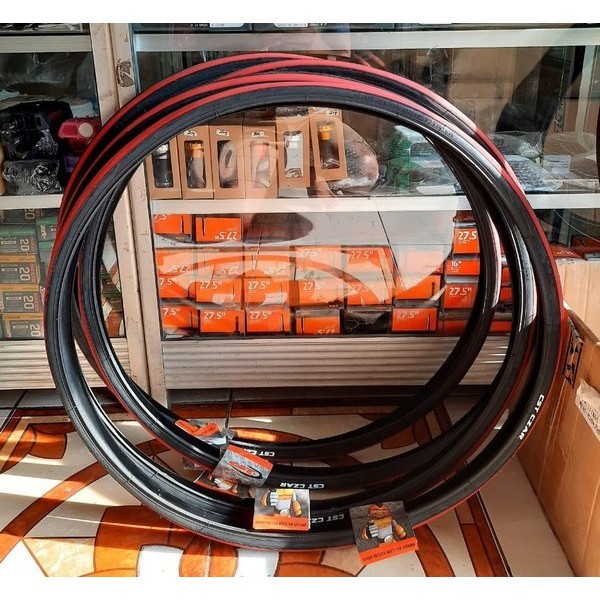 Ban Luar Cst 700 X 28C Czar Red Black