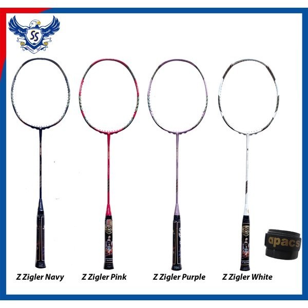 Raket Bulutangkis Apacs Z Zigler - ORIGINAL Free Grip Apacs