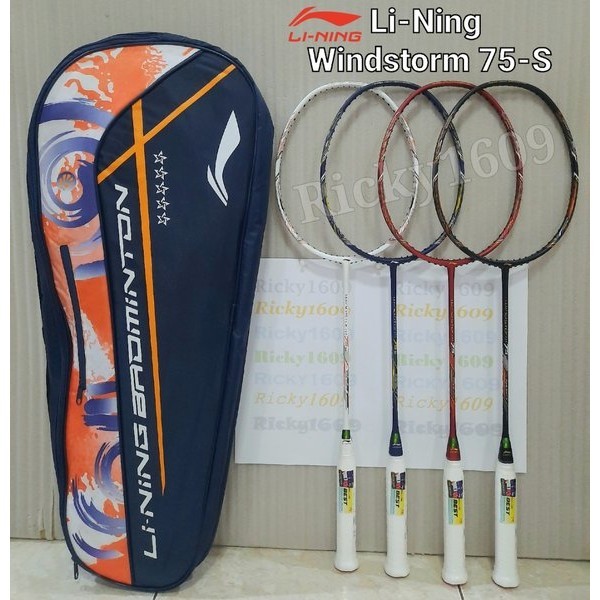 RAKET BADMINTON LINING WINDSTORM 75-S - LINING WINDSTORM 75-S - TARIKA 30 LBS - ORIGINAL LINING MADE