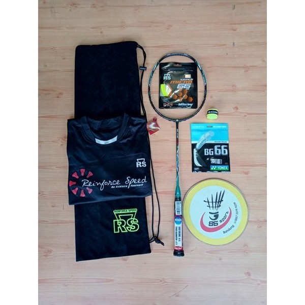 RAKET BADMINTON REINFORCE SPEED RS GLIDE 72 JADE PRODUK RAKET RINGAN 72gr ORIGINAL