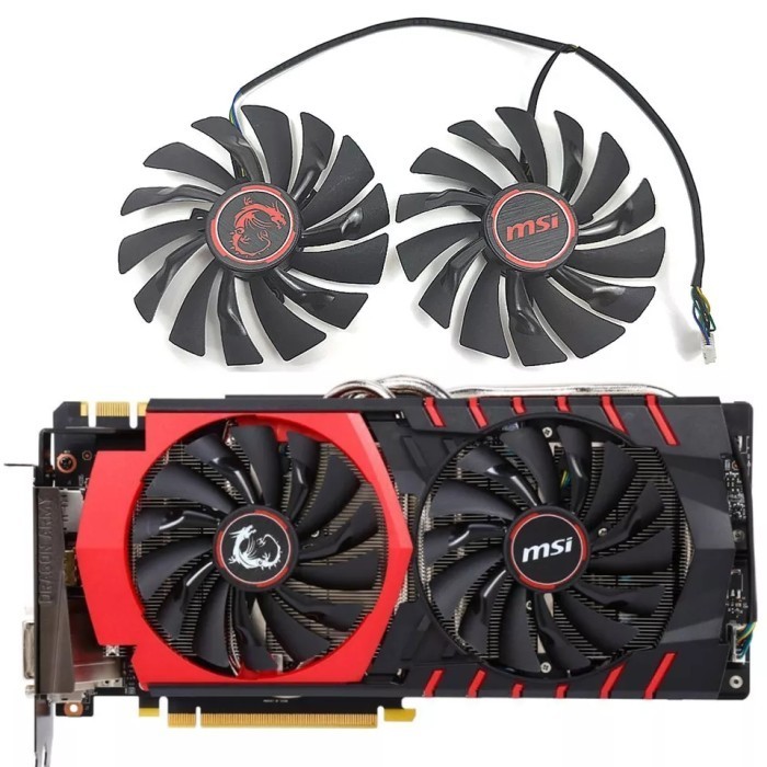Fan Msi Gtx 970 980 95Mm 6Oem Replecment