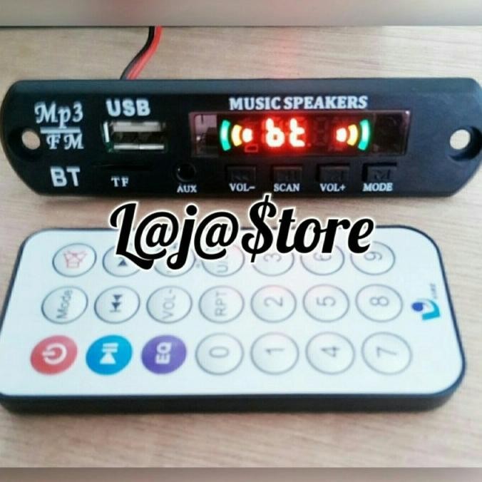 KIT MODUL MP3 USB / FM RADIO NEW DISPLAY LCD + REMOT.