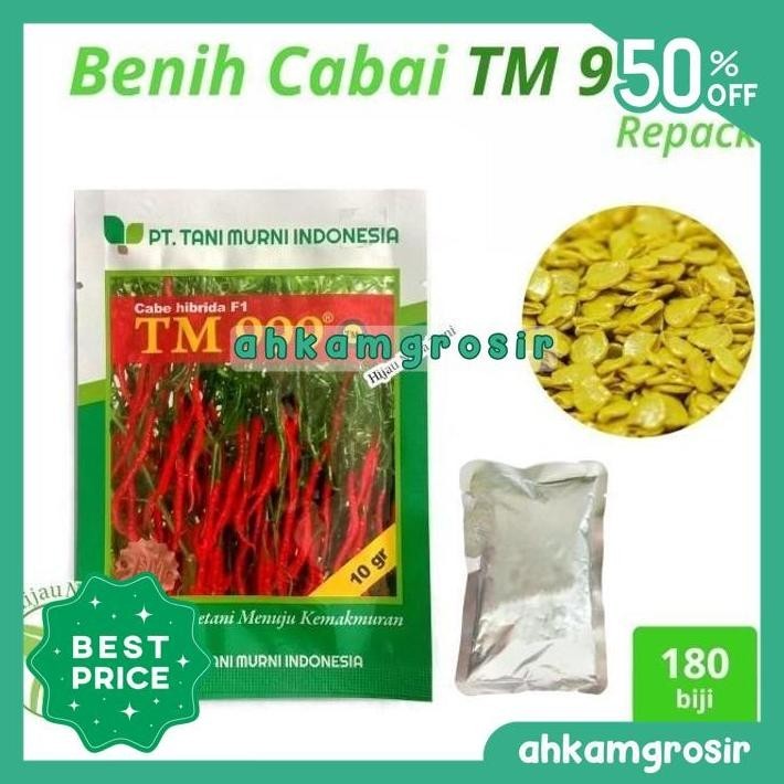 BENIH CABAI KERITING TM 999 REPACK - TANI MURNI TM999 ECER DISKON