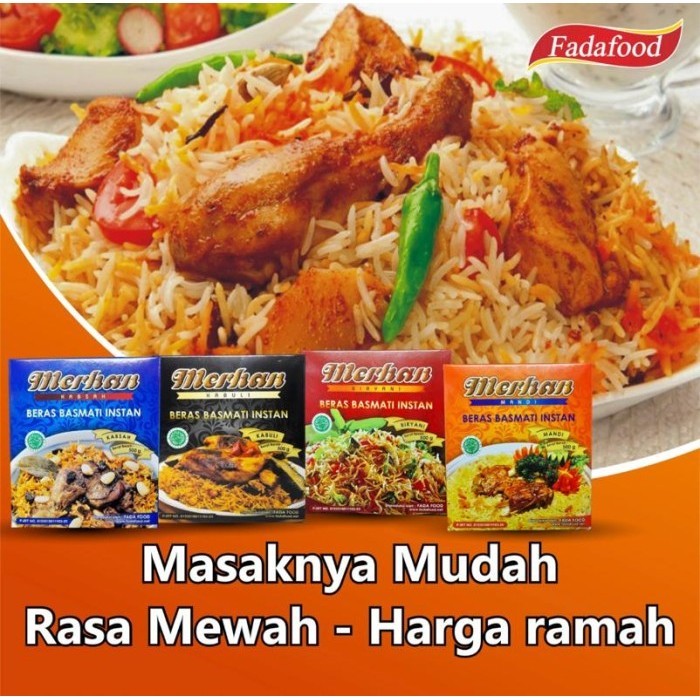 

Grosir Merhan Paket Beras Basmati Dan Bumbu Instant Lengkap Praktis