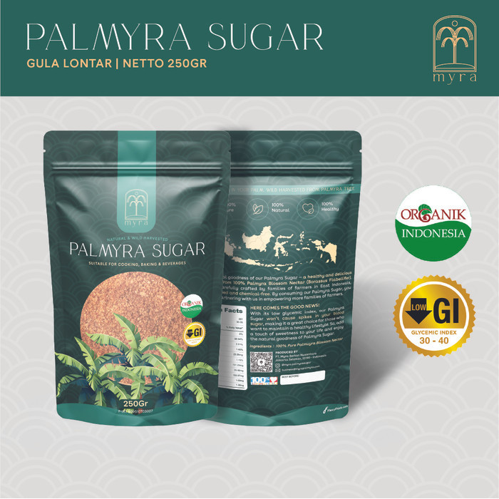 

Myra Palmyra Palm Sugar 250Gr - Myra Gula Lontar 250Gr