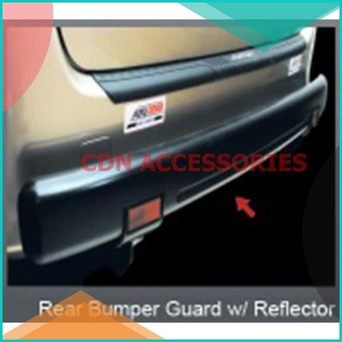 Rear Bumper Guard Avanza 2010 / Pengaman Bemper belakang Avanza 19F3B2