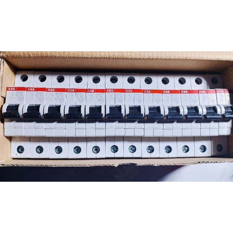 MCB ABB SH201 Baru Gress mulai 10A, original