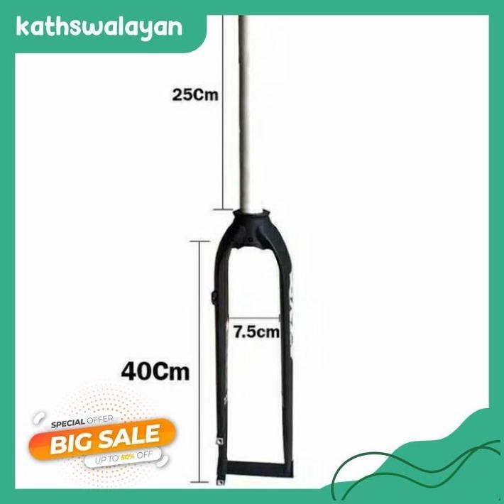 FORK RIGID ALLOY RAZE 26/27.5/700/29 MTB ROADBIKE OVERSIZE DISCBRAKE BEST SELLER