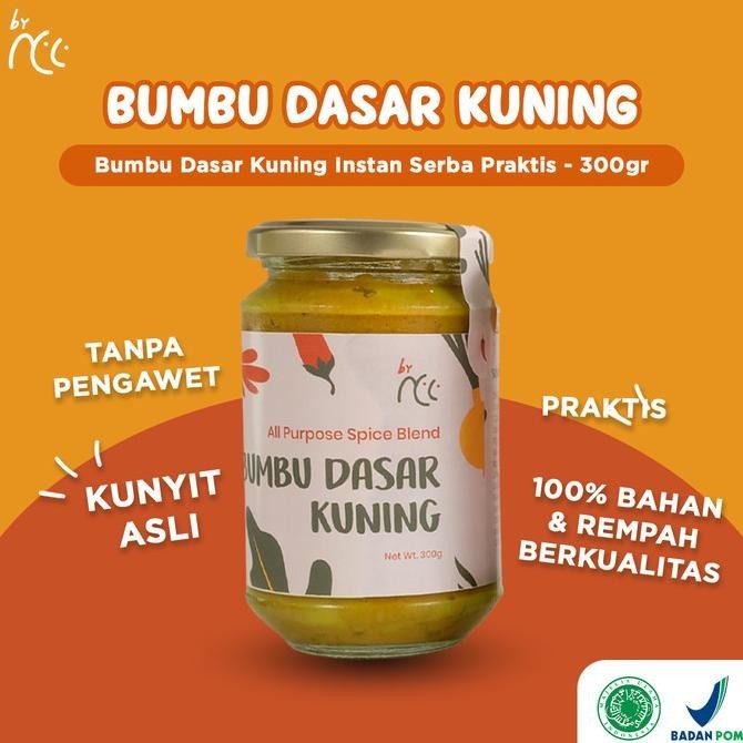 

By NCC Bumbu Dasar Kuning Instan 300gr Bumbu Ayam Ungkep, Nasi Kuning