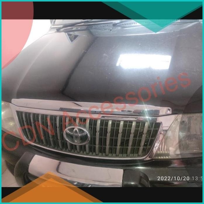 List Kap Mesin Kijang Kapsul/Lis Kap Mesin Kijang/Lis Crome Kijang 19F