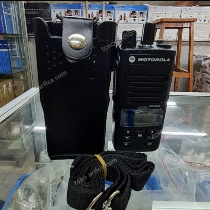 SARUNG HT MOTOROLA GP328 GP338 XIR P6620I CASE SARUNG ICOM WEIRCOM