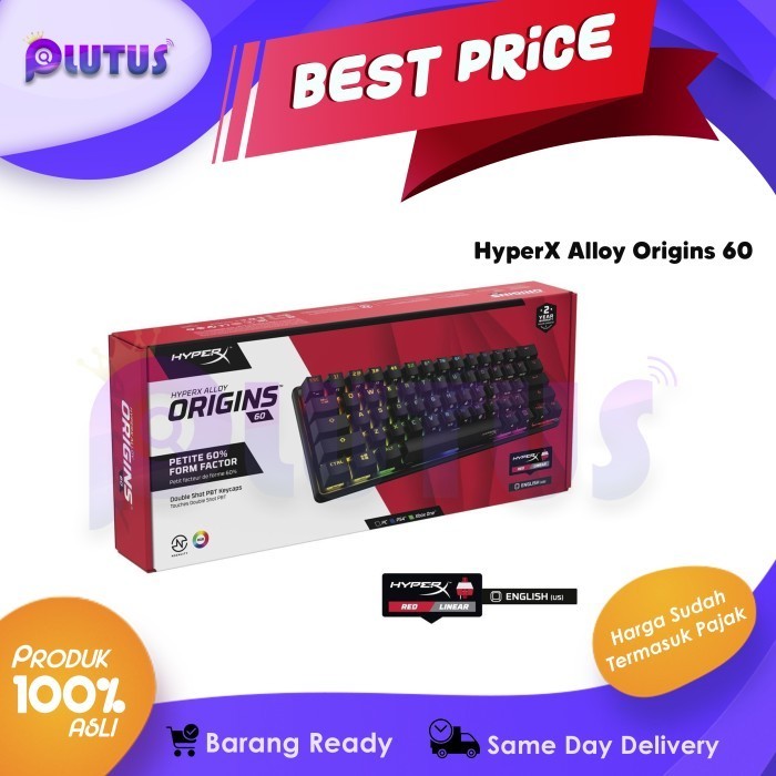 Keyboard Gaming Hyperx Alloy Origins 60