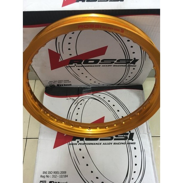 velg Rossi racing 185 ring 17 tapak lebar